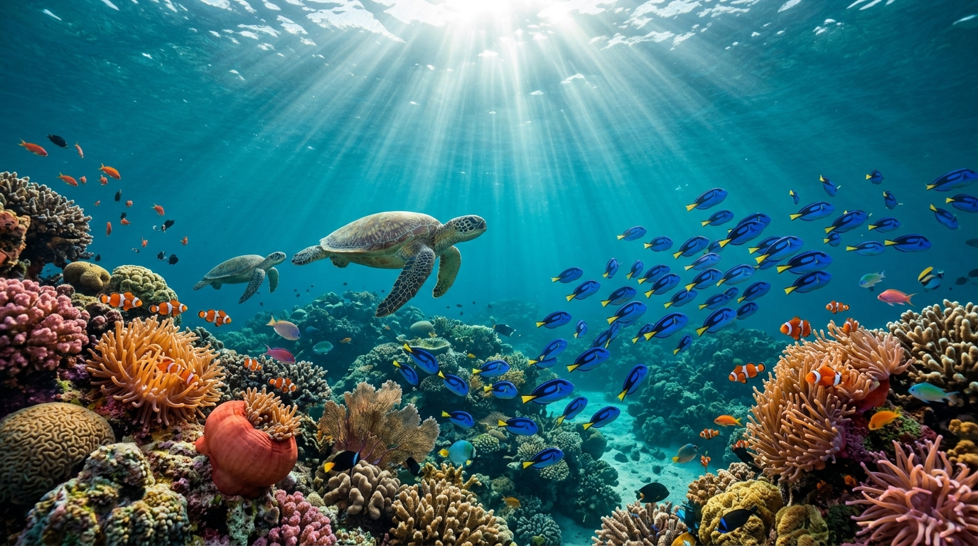 Underwater Coral Reef
